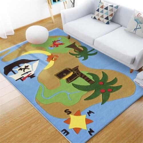 80*160cm Baby Crawling Play Mat Childrens Carpet Cartoon Non-slip Rug Toys Kids Playmat Gym Soft Floor Blankets Baby Room Decor