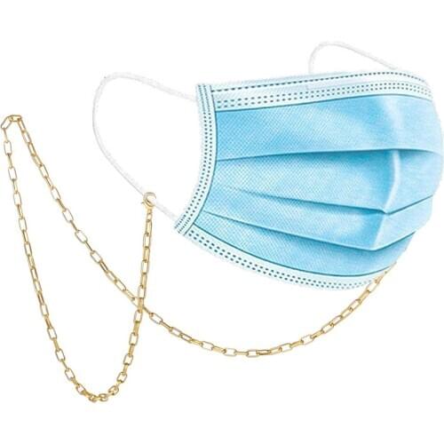 Fashion Gold Color Link Chain for Masks Women Eyeglasses Sunglasses Chains Lanyards Neck Strap Rope Eyewear Accessories