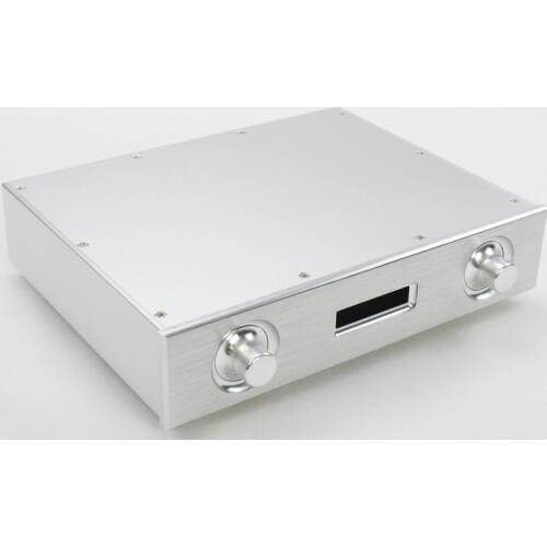 Case 328*70*250mm WA63 Silver Full aluminum amplifier chassis / Tube amp / Pure stage amplifier / AMP Enclosure / case / DIY box