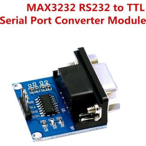 RS232 to TTL Serial Port Converter Module DB9 Connector MAX3232 Serial Module