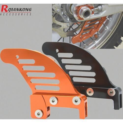 Motorcycle CNC Motocross Rear Brake Disc Guard Potector For 250SXF 350SXF 450SXF 505 SXF SX-F 250/350/450/505 EXC XCF 250XCF