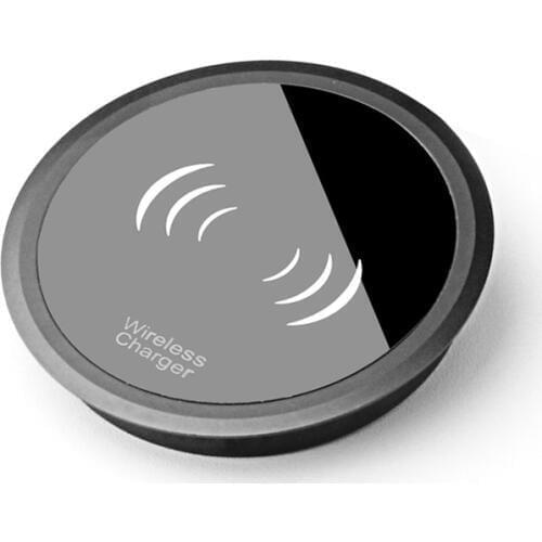 Table Desktop Embedded Qi Wireless Charging Charger Surface Build in Charge For iPhone 8 X Samsung S6 Edge Plus Note 5 Nexus 5 6