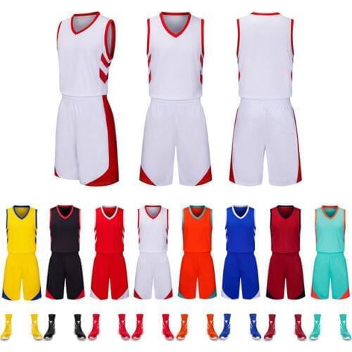 New Basketball Suit for Men and women in 2019, Customized Basketball Suit, Sweat Absorption, Air Permeability and Quick Drying