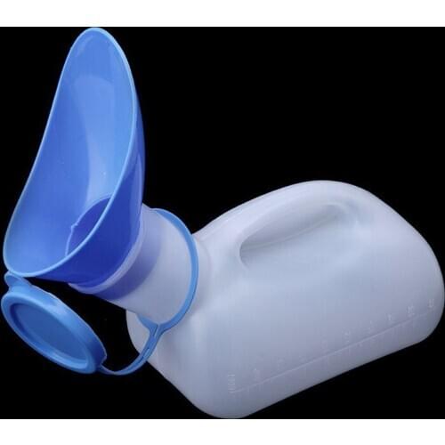 Mobile Toilet Car Travel Camp Urine Pee Handle Urinal Storage Portable Washable Unisex Urinary Bottle Disability Old Man Helper