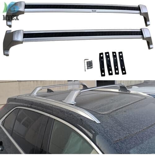 Cross bar roof rail transverse roof rack For Cadillac XT4, real thicken aluminium alloy, powerful enough, load 120kg 2018 2019