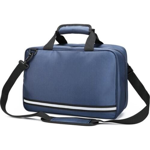 Empty First Aid Bag Portable Shoulder Medical Bag Outdoor Cars Emergency Survival Kit Camping Travel Bag Large Size