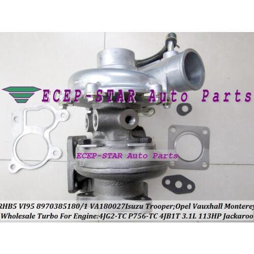 RHB5 VI95 8970385180 8-9703-85180 8-9703-85181 VA180027 VE180027 VA430023 8970700291 Turbo 4JG2-TC 4JB1-TC 4JB1 3.1L 113HP