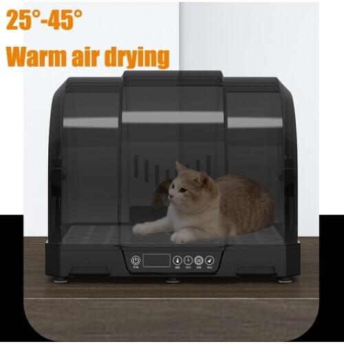 220V Pet Drying Box 200W Automatic disinfection Cat Dog Bathing Dryers And Blowing Hair Dryer Winter Pet Water Blowing Machine