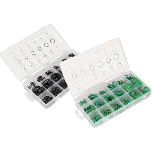 279Pcs NBR Rubber Seal O-Ring Assortment Kit Garden Different Sizes Water Leakage Prevention Washer Gaskets Plastic Box Package