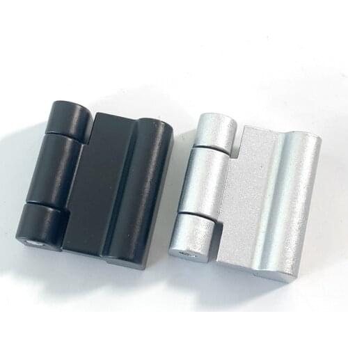 2pcs Zinc alloy degree Folding door hinge 180 degree hinges bisagras for Industrial Cabinet electric power box hardware fittings