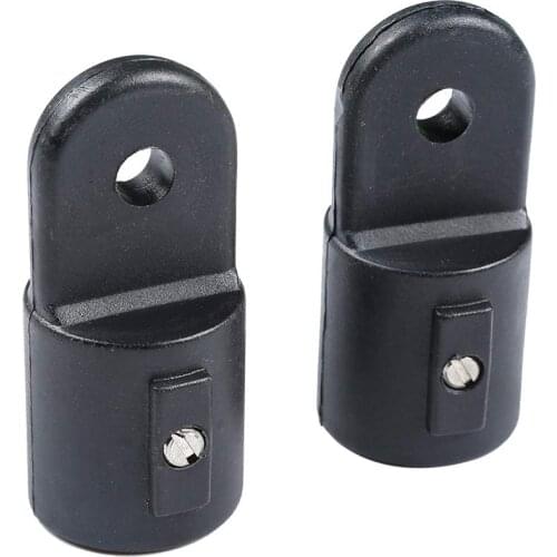 2PCS Nylon Pipe Eye End Caps Fitting 22mm 25mm Hardware Marine Boat Yacht Internal Insert Tube Eye End Boat Marine Accessories