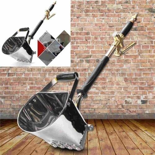 New Wall Mortar Gun Stucco shovel Hopper Ladle Cement Air Stucco sprayer Mortar Sprayer Plaster Hopper Gun Cement Sprayer gun