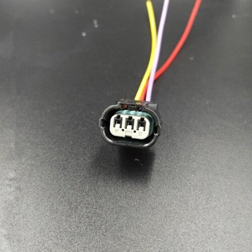 3 PIN/WAY A/C PRESSURE SWITCH CONNECTOR PLUG WIRE HARNESS PIGTAIL FOR 2005-2020 ACURA AND HONDA E41C3