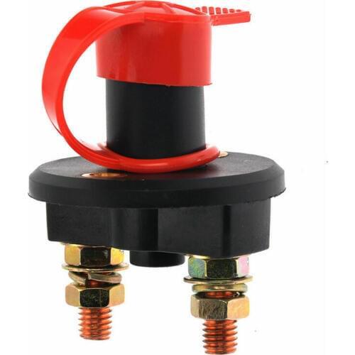 12-24V Car Battery Switch High Current Battery Disconnect Isolator Cut Off Switch For Marine Auto Vehicles Interior Part