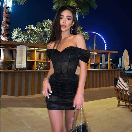 BoozRey Off-the-shoulder Summer Dresses