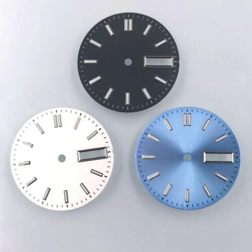 29MM sterile dial FIT NH36 NH36A Movement WATCH DIAL Green luminous