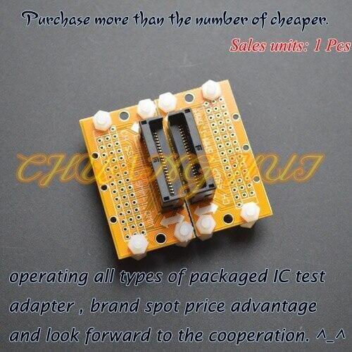 TEST SSOP8--SSOP42 test socket Pitch=1.0mm SSOP IC TEST SOCKET Width can be adjusted freely without restriction