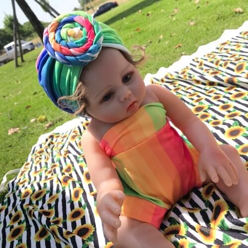 Infant Kids Harem Pants Ruffles High Waist Floral Print Shorts Newborn Baby Boys Girls Short Trousers Bloomers with turban 0-18M