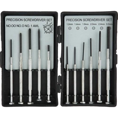 11 Cases Watch Screwdriver Set Professioanl Screw Repair Table Accurate Screwdriver Set Tool Kit For Watchmakers Watch Repair