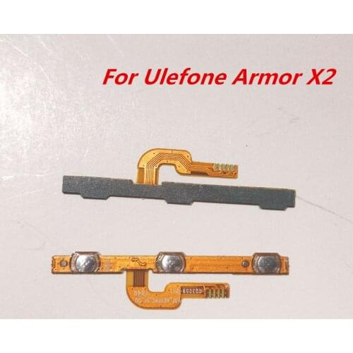 Original For Ulefone Armor X2 Side Power Volume Power On Off button Flex Cable FPC Wire Repair Parts For Ulefone Armor X2