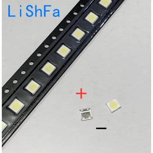Original WOOREE 3535 Light Beads High Power 1W 3V 150LM Cool white LED LCD TV Backlight Application WM35E1F-Y03B-EA