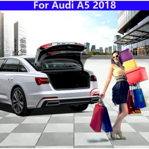 Car Trunk Opening For Audi A5 2018 Tail box Foot kick Sensor Intelligent Tail Gate Lift Electric Tailgate