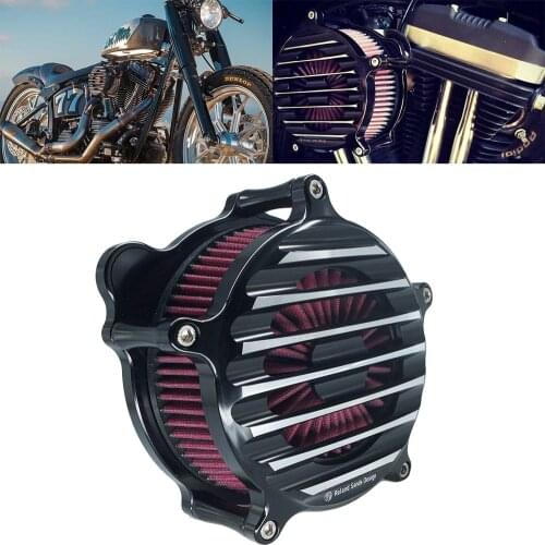 RSD Nostalgia Venturi Air Cleaner Intake Filter For Harley Touring FLHRC FLHTC Softail FXSTF Dyna FXD FXDC Sportster XL 883 1200