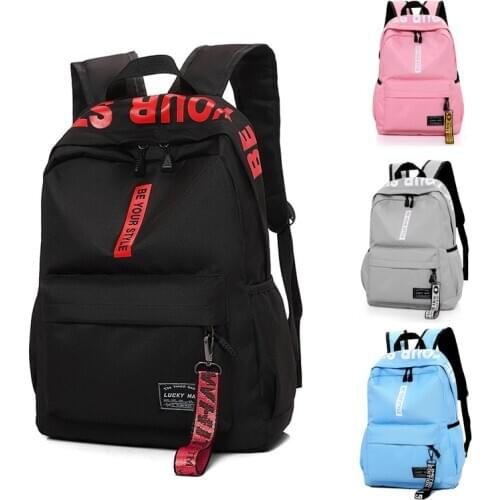 Men Women Backpack Large Capacity School Backpack Laptop Backpack Boys Girls Teenager School Bag Travel Bag Shoulder Bag Mochila