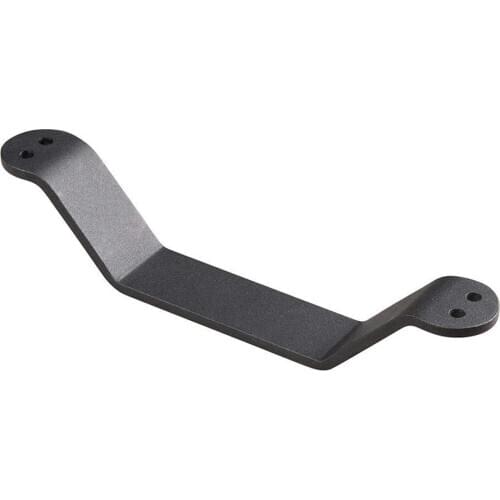 Universal Door Handle Flat Strip Black Matte Double-Sided Indoor Wood Barn Door #40