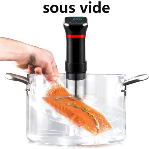IPX7 Waterproof 1100W LCD Touch Sous Vide Machine Precision Cooker Vacuum Steak Machine