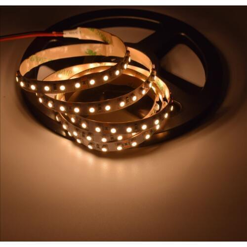 Factory supply high CRI>90 DC12V/24V 3528 120LED/m flexible led strip light White/R/G/B/Y waterproof LED tape lamp free shipping