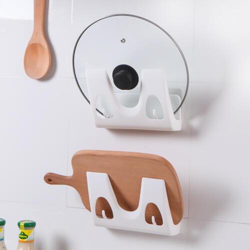 1pcs Pan Pot Rack Cover Lid Spoon Sponge Holder Stove Organizer Storage Kitchen