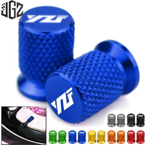 Motorcycle Accessories Wheel Dust Tire Valves Stem Caps For Yamaha YZF R1 R3 R15 R25 R125 R6 2013 - 2020 Tires Gas Nozzle Cover
