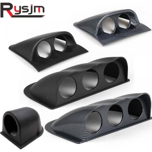2inch 52mm Car Gauge Pod Universal Black Single Double Triple Car Meters Holder for Left Right Drive Car for Auto Gauge Pod