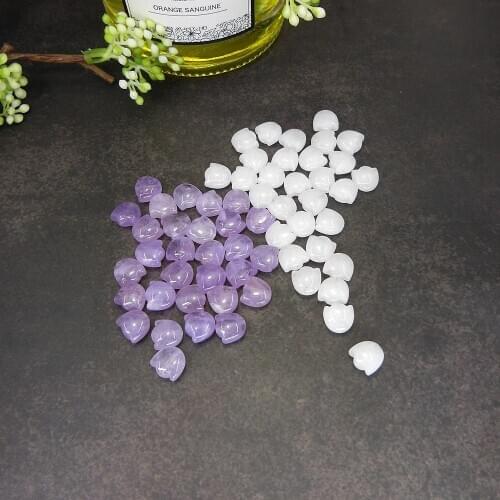 20pc Tulip Natural Stone Beads For Jewelry Making Gem Stone Flower Bead DIY Bracelet Accessories Bijoux Pierre Naturelle DYL0122