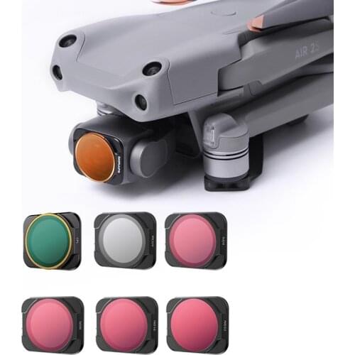 Filters For DJI Mavic Air 2S Drone Neutral Density Polar Filters Kit UV/CPL/ND4/8/16/32/64 PL Filters Accessories