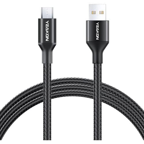 Micro USB Cable Charging Cord USB A Charger Cable Android Phone Charger Cord for Galaxy S7 S6 J7 Note 5 LG G4 K40 K20 MP3 Kindle