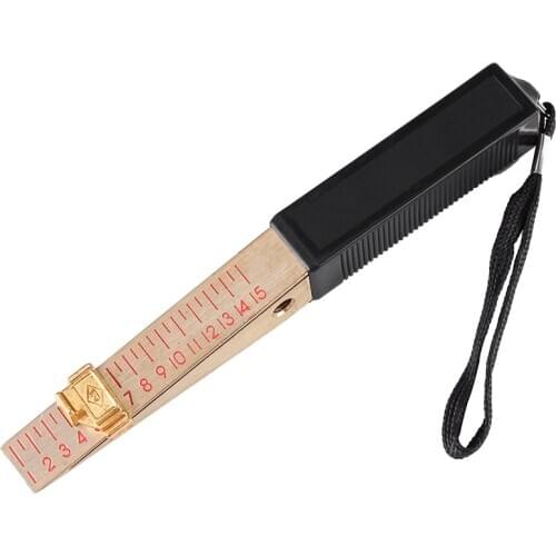 Wedge-Shaped Vernier Feeler Gauge House Engineering Inspection Flatness Measuring Tool Engineering Wedge-Shaped Cursor Feeler