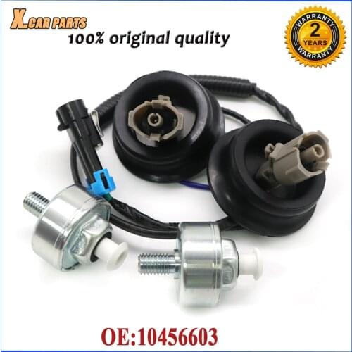 10456603 Knock Sensor Harness Pair Kit For Chevrolet Express Silverado 1500 2500 3500 HD Classic GMC Sierra For Cadillac