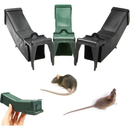 Home Rat Trap Reusable Mousetrap Mouse Trap Catch Bait Capture Humane Mice Rodent Hamster Cage Pest Control