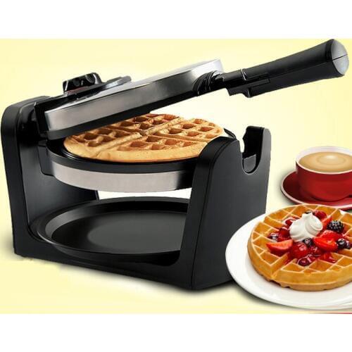 Home breakfast machine multi-function cake machine rotating waffle furnace flip waffle machine