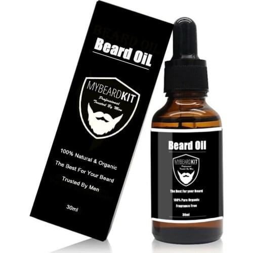 Beard Oil Conditioner Natural Ingredients Softens & Strengthens Beards and Mustaches Restores Moisture