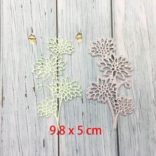 Metal Cutting Dies Cut Dies Mold Flowers Scrapbook Paper Craft Knife Mould Dlade Punch Stencils New Dies for 2019