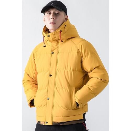 New Arrival Street Fashion Letters Embroidery Mens Thicken Hooded Parka Casual Winter Camouflage Jackets Raglan Sleeve Padded