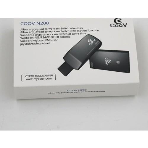 For Coov N200 USB Wireless Controller Converter Adapter for PS3/PS4/XboxOne/Xbox360 GamePad Joystick to Nintend Switch