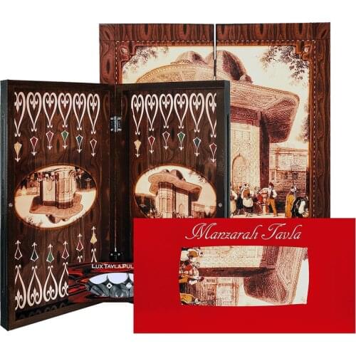 Work Scenic Polyester Backgammon Saliha Women Big size