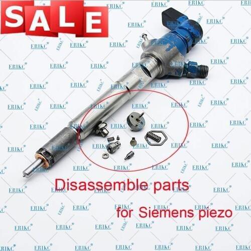 ERIKC New Diesel Fuel Common Rail Pizeo Injector Repair Kits For Siemens Pizeo Injection, Pizeo Parts Control Valve Shims Spring