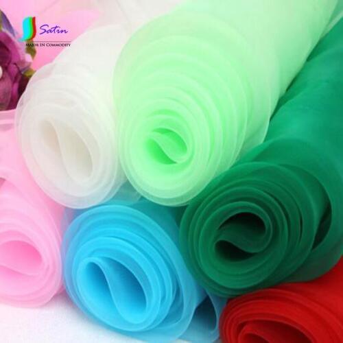 Eugene Gauze Fabric Gauze Black White Wedding Gauze Mesh Wholesale Transparent Stiff Gauze Lace Fabric High-Density S090A