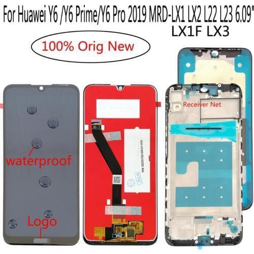 Shyueda NEW 6.09" For Huawei Y6/Y6 Prime/Y6 Pro 2019 MRD-LX1 LX1F LX2 L22 L23 LCD Display Touch Screen