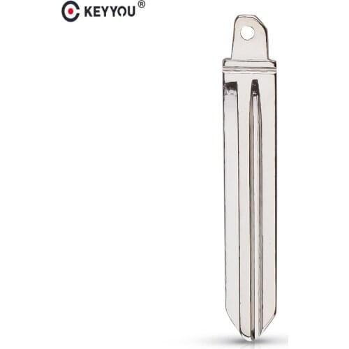 KEYYOU #110 Blade Key blade Flip Folding For KIA Carens Cerato Forte K2 K3 K5 Car Fob Cover Housing No.110 Blade